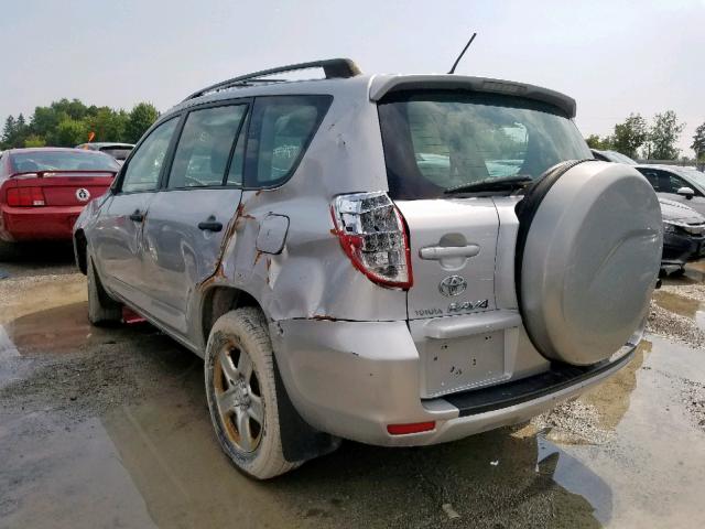 JTMBF33V49D001321 - 2009 TOYOTA RAV4 SILVER photo 3