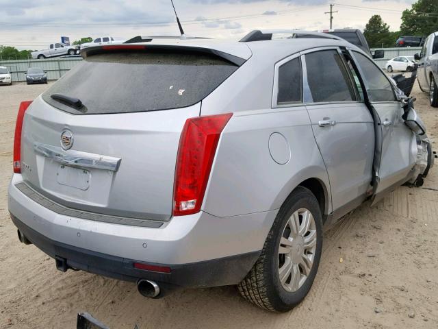 3GYFNDEYXAS513598 - 2010 CADILLAC SRX LUXURY SILVER photo 4