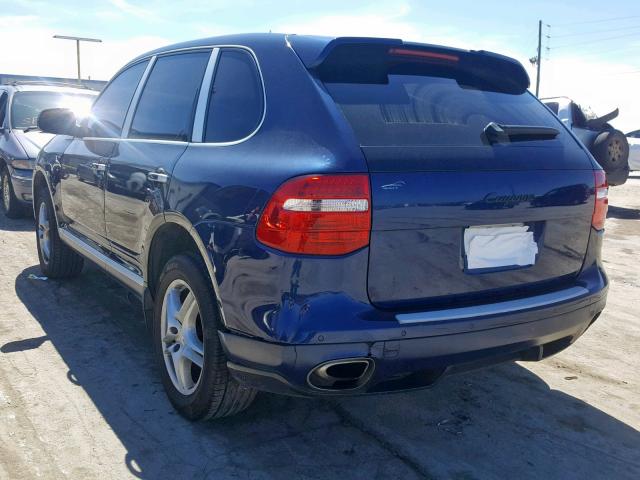 WP1AA29PX9LA03317 - 2009 PORSCHE CAYENNE BLUE photo 3