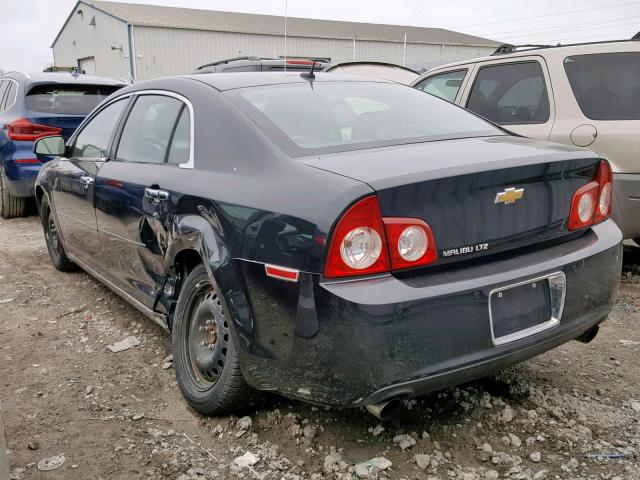 1G1ZE5E78BF228431 - 2011 CHEVROLET MALIBU LTZ შავი ფოტო 3