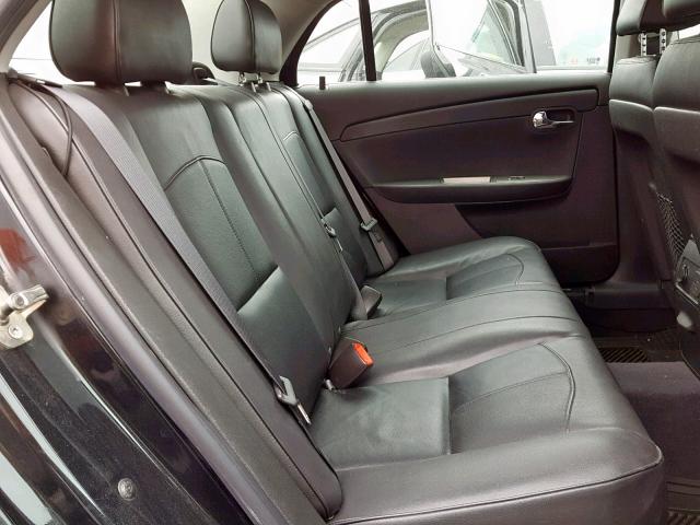 1G1ZE5E78BF228431 - 2011 CHEVROLET MALIBU LTZ შავი ფოტო 6