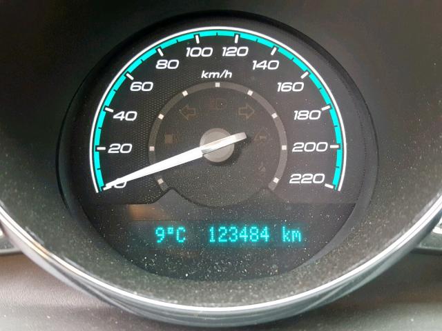 1G1ZE5E78BF228431 - 2011 CHEVROLET MALIBU LTZ შავი ფოტო 8