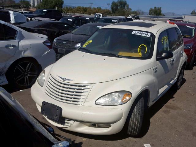 3C8FY68835T532562 - 2005 CHRYSLER PT CRUISER CREAM photo 2