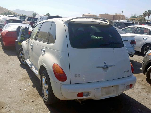 3C8FY68835T532562 - 2005 CHRYSLER PT CRUISER CREAM photo 3