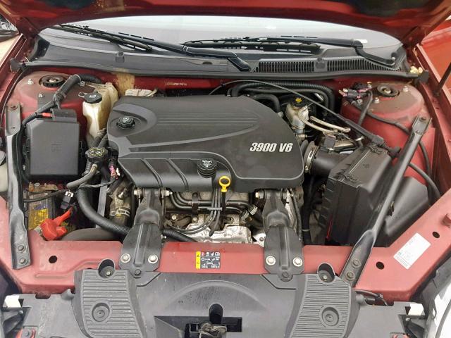 2G1WC5EM6B1198898 - 2011 CHEVROLET IMPALA LTZ BURGUNDY photo 7