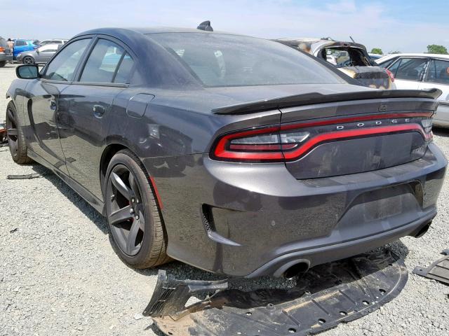 2C3CDXL92JH252869 - 2018 DODGE CHARGER SR BLACK photo 3