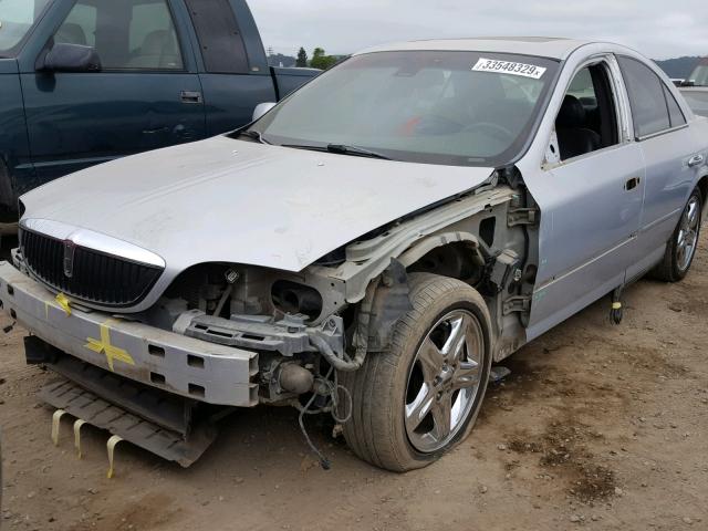 1LNHM86S82Y628273 - 2002 LINCOLN LS GRAY photo 2