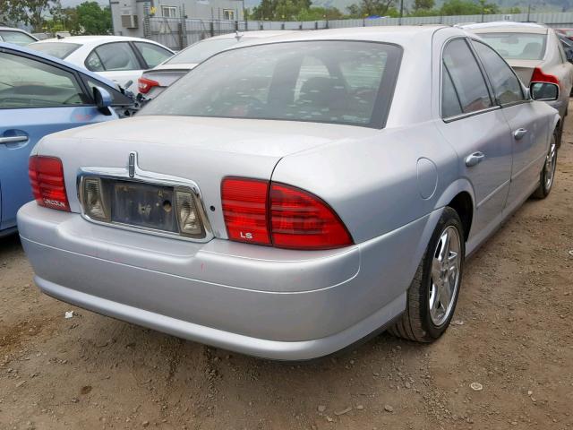 1LNHM86S82Y628273 - 2002 LINCOLN LS GRAY photo 4