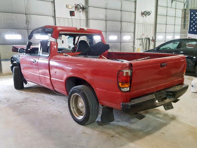 4F4CR16U5RTN10673 - 1994 MAZDA B3000 CAB RED photo 3