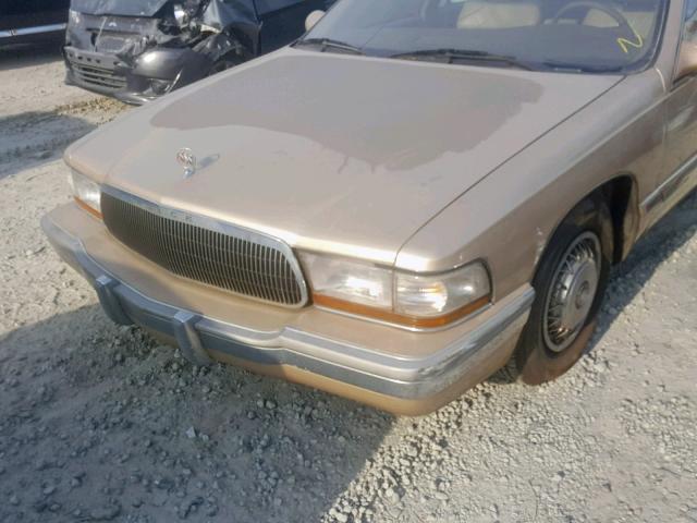 1G4BT52P4SR408728 - 1995 BUICK ROADMASTER BEIGE photo 9