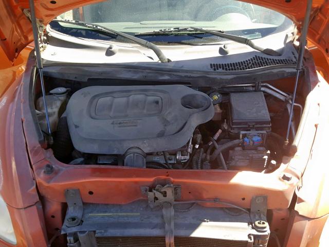 3GNDA13DX7S638415 - 2007 CHEVROLET HHR LS ORANGE photo 7