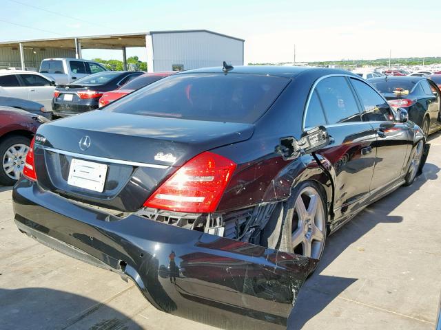 WDDNG7DB6DA495980 - 2013 MERCEDES-BENZ S 550 BLACK photo 4