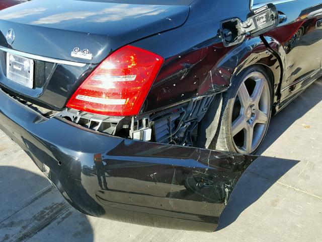 WDDNG7DB6DA495980 - 2013 MERCEDES-BENZ S 550 BLACK photo 9