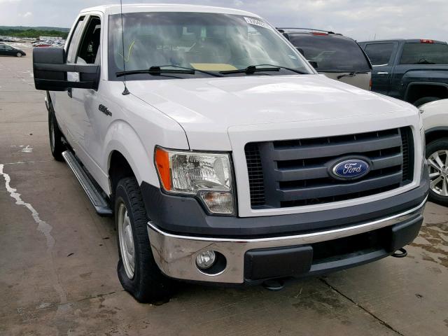 1FTFX1EF2CFA59741 - 2012 FORD F150 SUPER WHITE photo 1