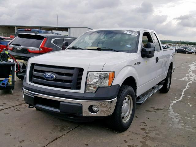 1FTFX1EF2CFA59741 - 2012 FORD F150 SUPER WHITE photo 2