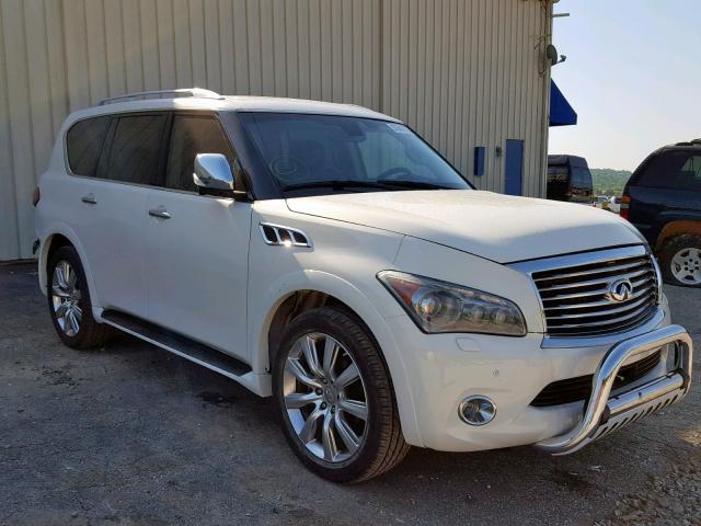 JN8AZ2NC9D9330072 - 2013 INFINITI QX56 WHITE photo 1