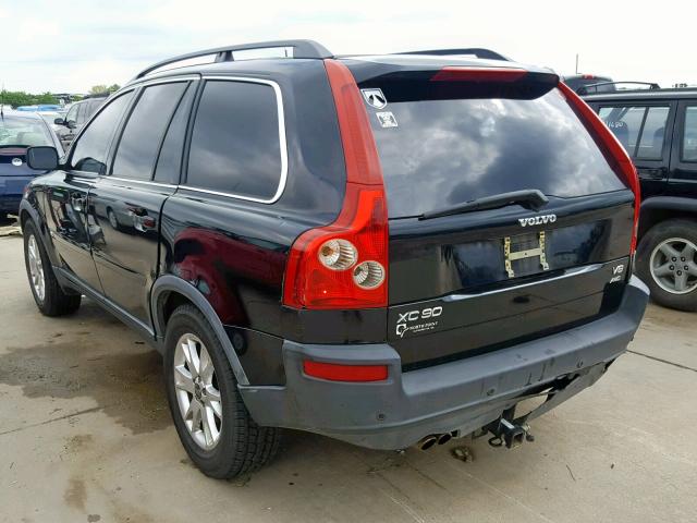 YV1CZ852851211325 - 2005 VOLVO XC90 V8 BLACK photo 3