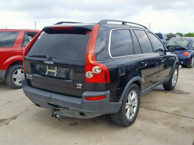 YV1CZ852851211325 - 2005 VOLVO XC90 V8 BLACK photo 4