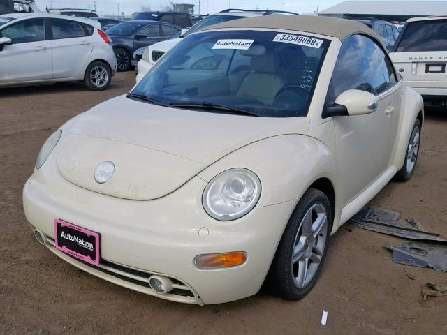 3VWCD31Y34M351802 - 2004 VOLKSWAGEN NEW BEETLE Qəhvəyi foto 2