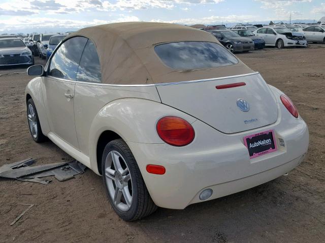 3VWCD31Y34M351802 - 2004 VOLKSWAGEN NEW BEETLE Qəhvəyi foto 3