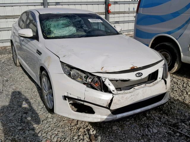 5XXGN4A75FG459941 - 2015 KIA OPTIMA EX WHITE photo 1