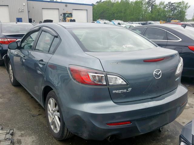 JM1BL1V70C1588413 - 2012 MAZDA 3 I BLUE photo 3