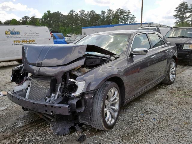 2C3CCAEG8JH159544 - 2018 CHRYSLER 300 LIMITE GRAY photo 2