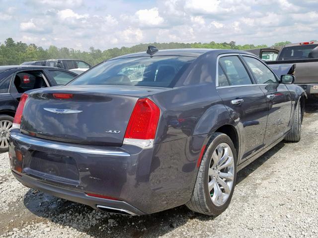 2C3CCAEG8JH159544 - 2018 CHRYSLER 300 LIMITE GRAY photo 4