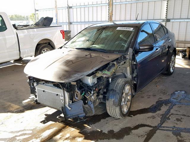 1C3CDFCB8GD517717 - 2016 DODGE DART LIMIT GRAY photo 2