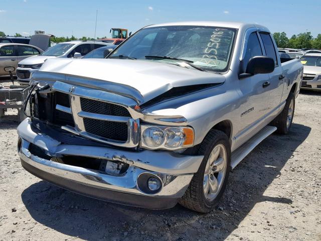 1D7HA18N23S251445 - 2003 DODGE RAM 1500 S SILVER photo 2