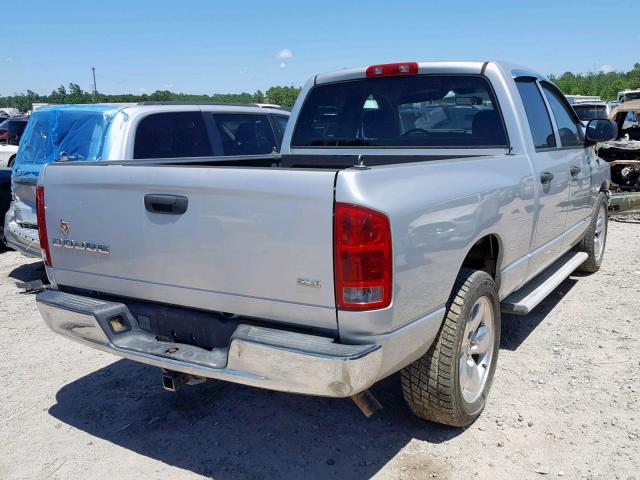 1D7HA18N23S251445 - 2003 DODGE RAM 1500 S SILVER photo 4