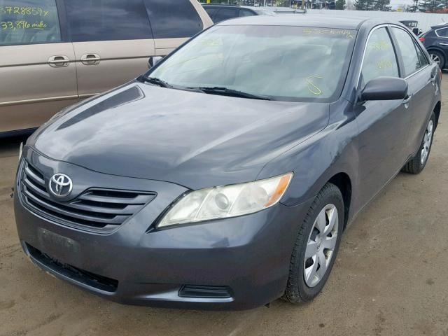 4T1BE46K59U409185 - 2009 TOYOTA CAMRY BASE GRAY photo 2