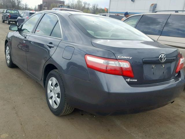 4T1BE46K59U409185 - 2009 TOYOTA CAMRY BASE GRAY photo 3