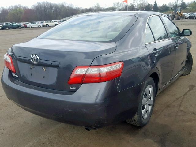4T1BE46K59U409185 - 2009 TOYOTA CAMRY BASE GRAY photo 4