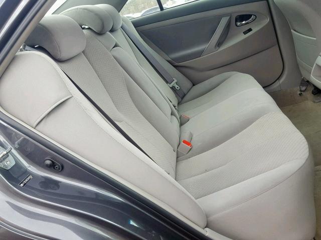 4T1BE46K59U409185 - 2009 TOYOTA CAMRY BASE GRAY photo 6