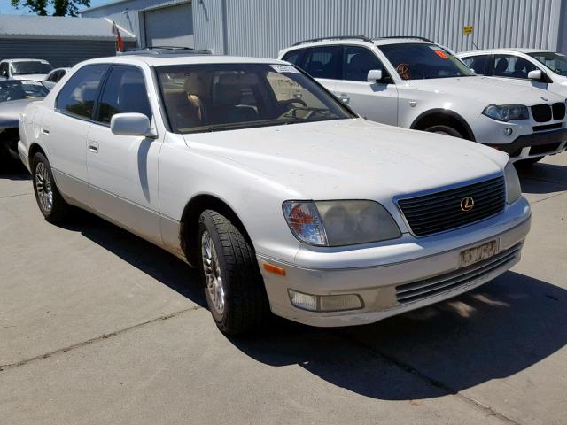 JT8BH28F7X0159516 - 1999 LEXUS LS 400 WHITE photo 1