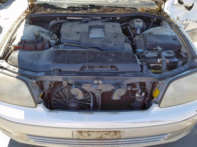 JT8BH28F7X0159516 - 1999 LEXUS LS 400 WHITE photo 7