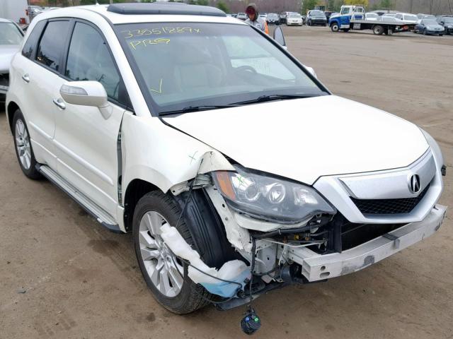 5J8TB1H28AA004782 - 2010 ACURA RDX WHITE photo 1