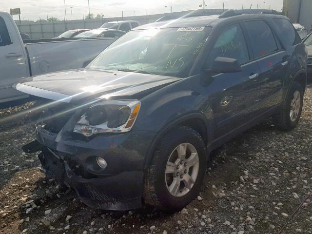 1GKKRNEDXCJ381995 - 2012 GMC ACADIA SLE GRAY photo 2