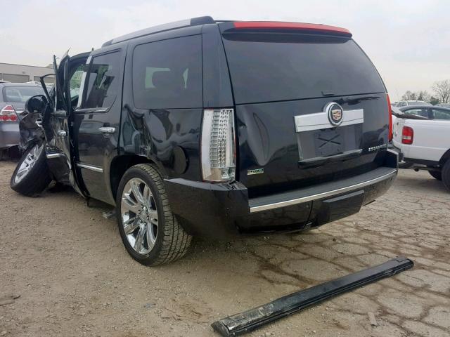 1GYUKCEF4AR194288 - 2010 CADILLAC ESCALADE P BLACK photo 3