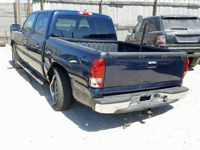 2GCEC13V571162568 - 2007 CHEVROLET SILVERADO BLUE photo 3