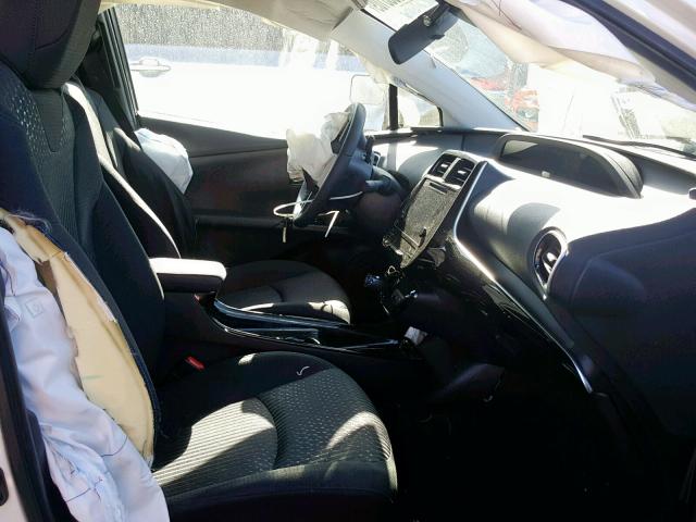 JTDKARFP1J3080536 - 2018 TOYOTA PRIUS PRIM 白色 照片 5