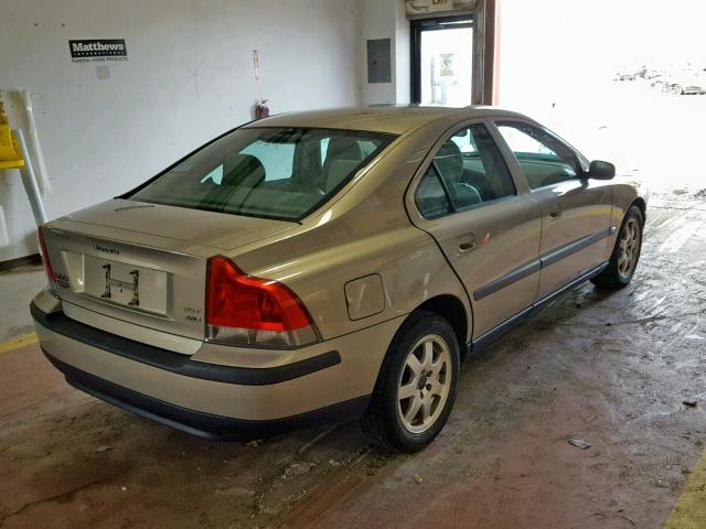 YV1RH59H742403242 - 2004 VOLVO S60 2.5T TAN photo 4