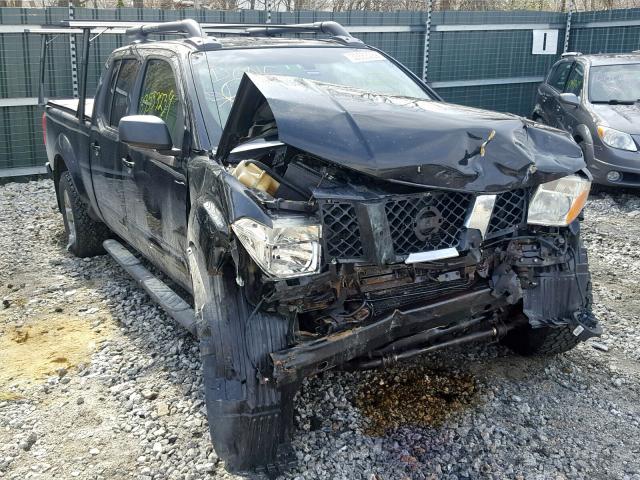 1N6AD09W67C422523 - 2007 NISSAN FRONTIER C BLACK photo 1