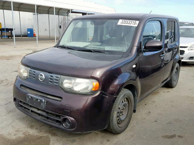 JN8AZ28R69T131779 - 2009 NISSAN CUBE BASE PURPLE photo 2