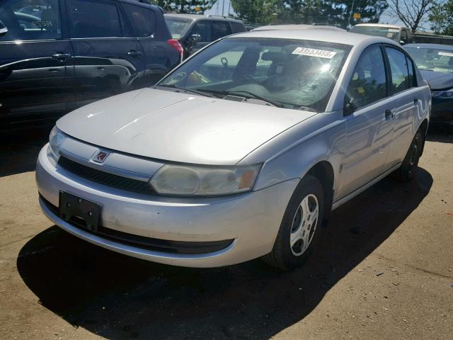 1G8AG52F14Z175982 - 2004 SATURN ION LEVEL SILVER photo 2