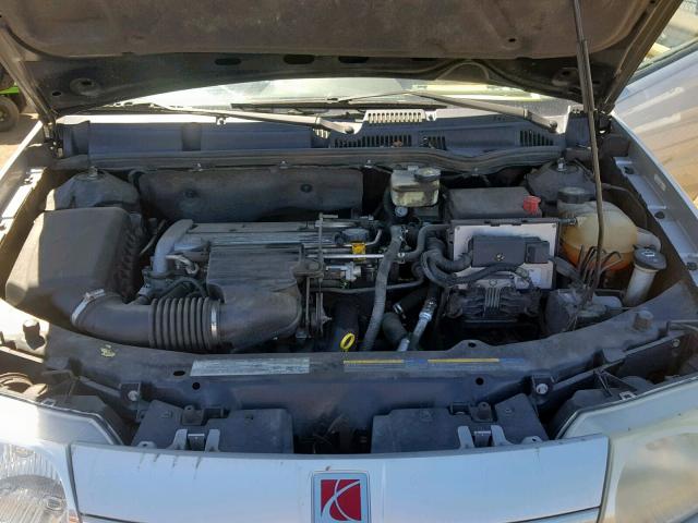 1G8AG52F14Z175982 - 2004 SATURN ION LEVEL SILVER photo 7