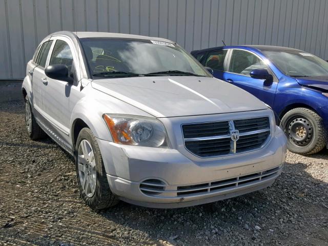 1B3CB4HA9AD597334 - 2010 DODGE CALIBER SX SILVER photo 1