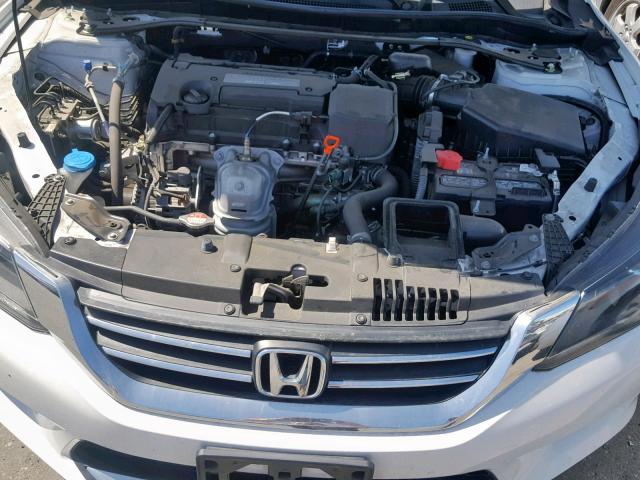 1HGCR2F8XFA138595 - 2015 HONDA ACCORD EXL WHITE photo 7