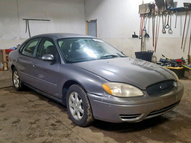 1FAFP56U06A130673 - 2006 FORD TAURUS SEL GRAY photo 1